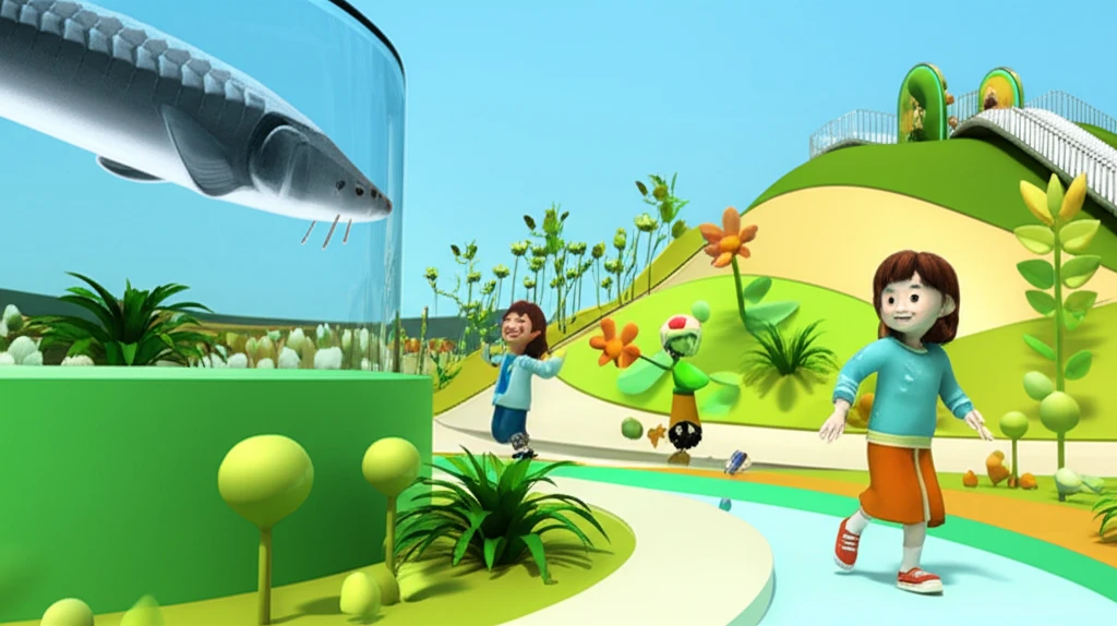 국립낙동강생물자원관 내부 전시 전경